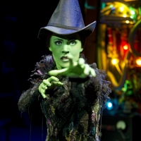 Elphaba in Wicked at the Apollo Victoria Theatre, London - March 2010.